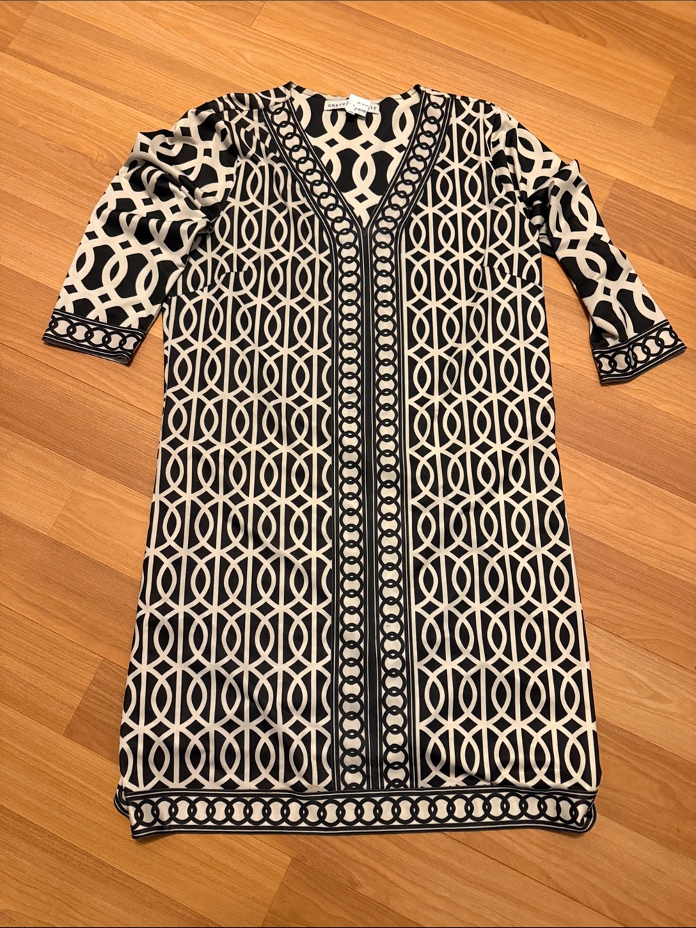 Gretchen Scott Geometric Cover-Up Dress - Women Swim